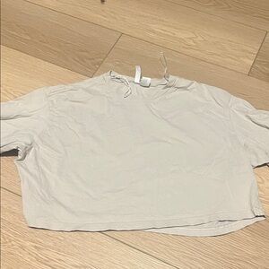 H&M Cropped Workout Tee